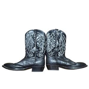 Tony Lama Vintage hand crafted in the USA original heels and soles men's 11.5 d